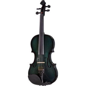 Glasser Carbon Composite Green Acoustic Electric Violin