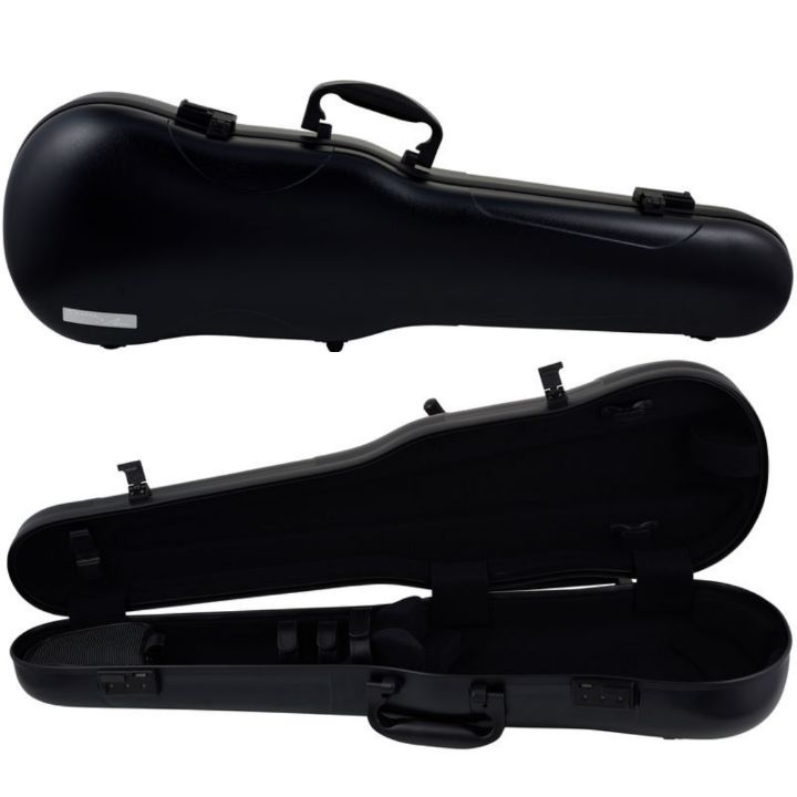 Gewa Air 1.7 Shaped Black Matte Violin Case- Front