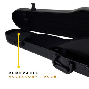 Gewa Air 1.7 Black Matte Shaped Violin Case