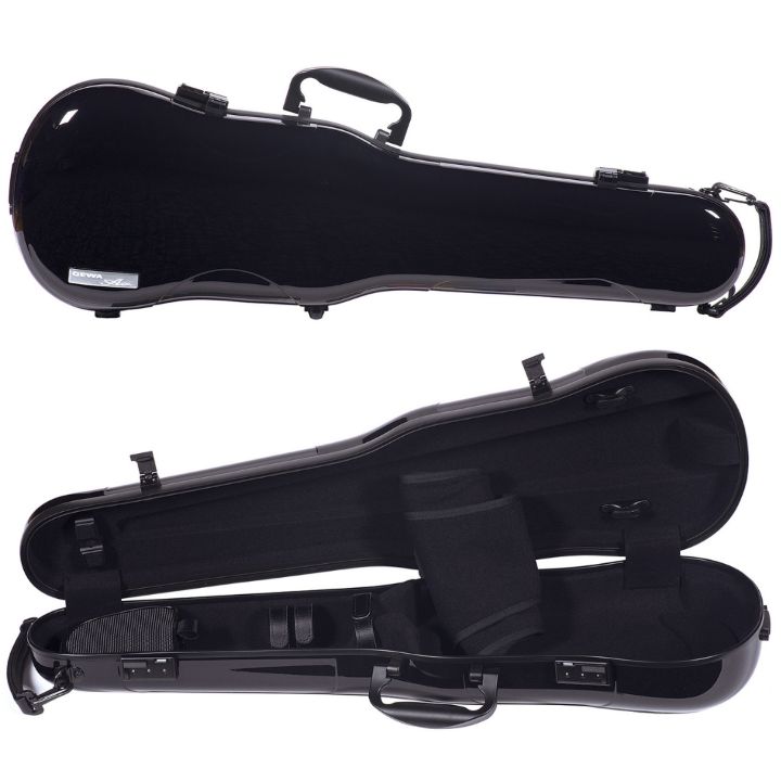 Gewa Air 1.7 Shaped Black Violin Case - Front