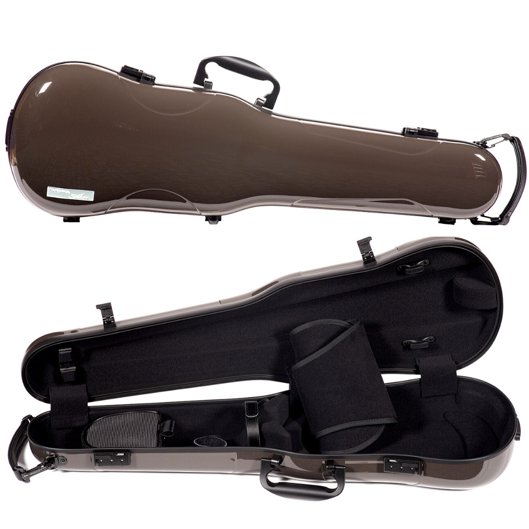 Gewa Air 1.7 Brown Shaped Violin Case - Front