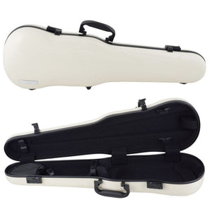 Gewa Air 1.7 Beige Shaped Violin Case- Front and interior