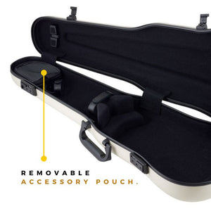 Gewa Air 1.7 Beige Shaped Violin Case- accessory pouch