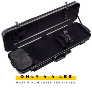 Gewa Air 2.1 Oblong Metallic Black Violin Case 