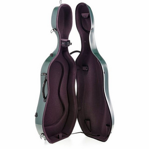 Gewa Idea Futura Cello Case Green Fiberglass