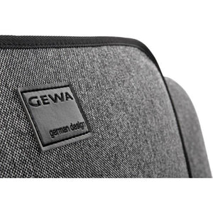Gewa Bio-S Oblong Gray Violin Case with Pocket - Logo