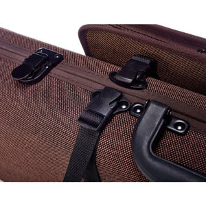 Gewa Bio-S Brown Oblong Violin Case with Pocket - Latch