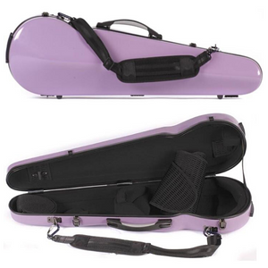 purple fiberglass violin case