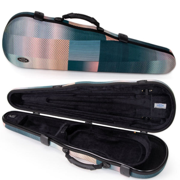 Jakob Winter Greenline Decor Shaped Violin Case Pop