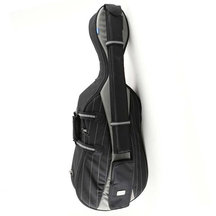 Jakob Winter Black/ Grey Soft Cello Case- Front
