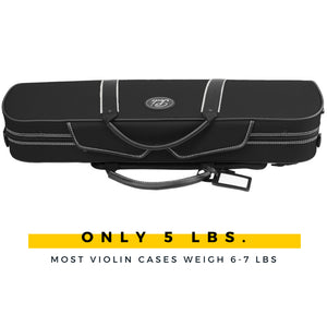 black backpack violin case