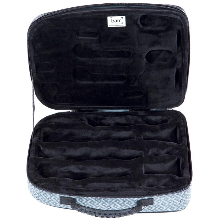 Signature Bb + A Clarinets case Grey