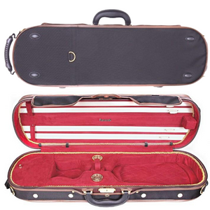 black/red Tonareli Violin Case