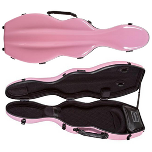 Pink Fiberglass Violin Case
