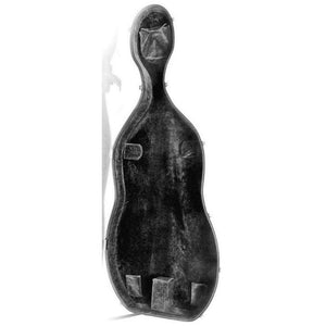 Tonareli Black Fiberglass Cello Case