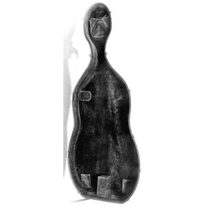 Tonareli VCF3013 Silver/Black Fiberglass Cello Case