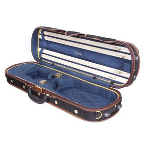 Tonareli Deluxe Violin Case - Blue Interior