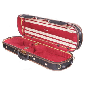 Tonareli Deluxe Violin Case - Red Interior