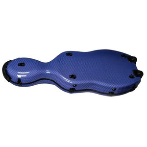 blue fiberglass viola case