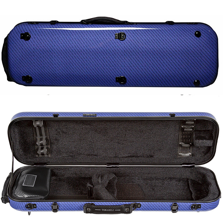 blue violin case