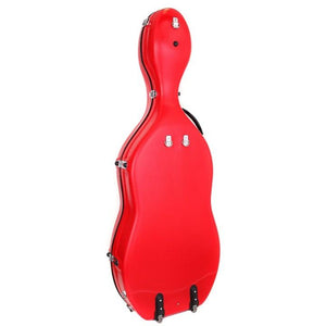 red full size cello cases