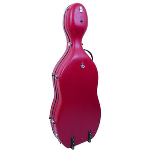 red cello case