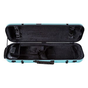 Turquoise Fiberglass Violin Case