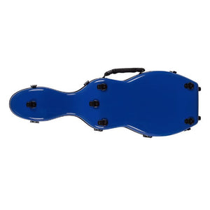 blue Fiberglass violin case