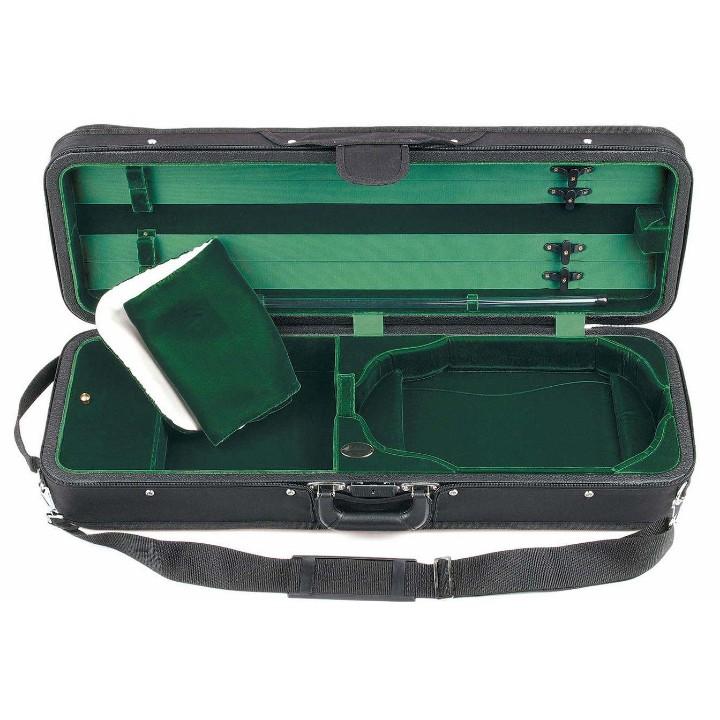 Bobelock Green 1003 Featherlite Oblong Suspension Violin Case - Interior